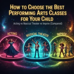 How to Choose the Best Performing Arts Classes for Your Child: Acting vs Musical Theater vs Improv (Compared)