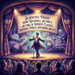 Scientific Proof: How Rockwall Acting's Acting & Improv Classes Improve Public Speaking Skills